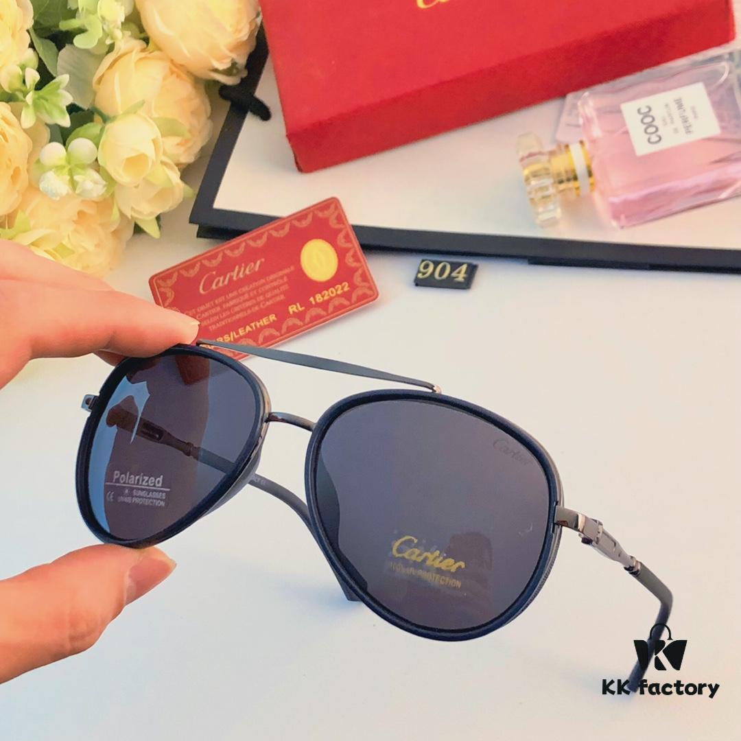 6931acb1ccd8ab3d7afa1009 Cartier Men's Aviator Polarized Sunglasses for Driving, Fishing, and Outdoor Protection