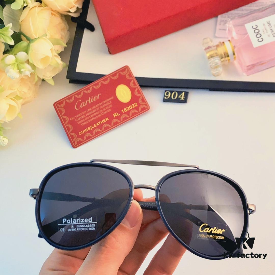 6931acb1ccd8ab3d7afa100d Cartier Men's Aviator Polarized Sunglasses for Driving, Fishing, and Outdoor Protection