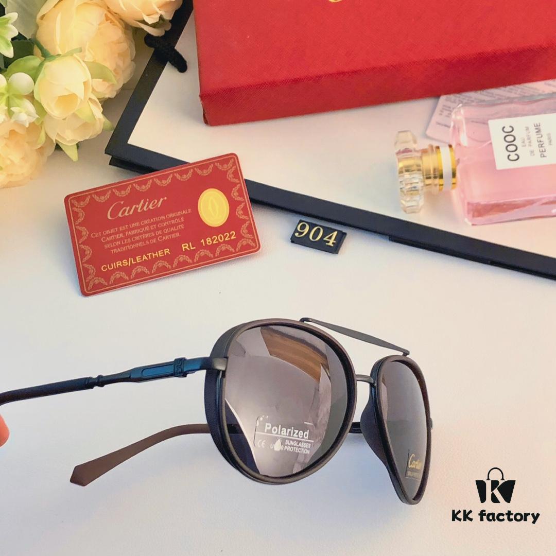 6931acb1ccd8ab3d7afa100f Cartier Men's Aviator Polarized Sunglasses for Driving, Fishing, and Outdoor Protection
