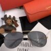 Cartier Unisex Polarized Sunglasses with Dual-Tone Lacquer Finish, Imported Polaroid Lenses Model: CK380664