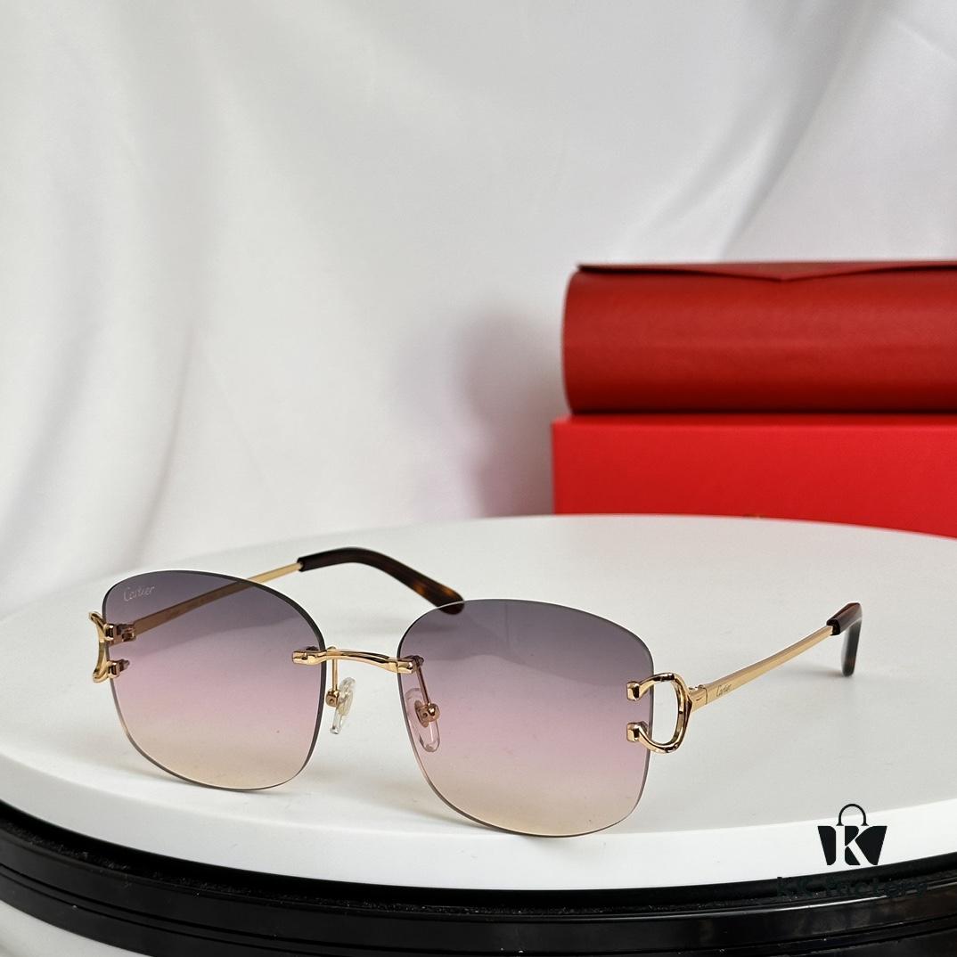 Authentic Cartier Model CT0032RS 52-19-145 Sunglasses
