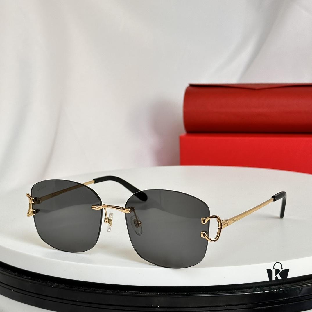 Authentic Cartier Model CT0032RS 52-19-145 Sunglasses