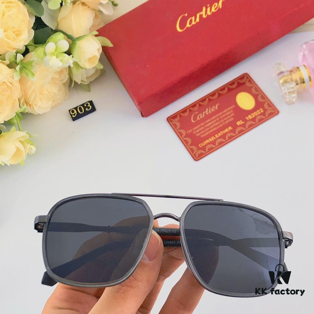 6931acb9ccd8ab3d7afa1078 Cartier Double Bridge Sunglasses for Men, Stylish and Trendy Oversized Sun Glasses, Fashionable UV Protection Shades for Driving and Everyday Wear