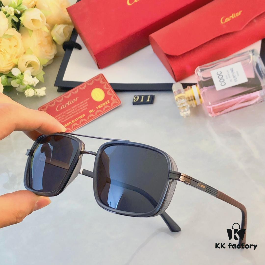6931acbaccd8ab3d7afa1090 Cartier Double Bridge Sunglasses for Men, Stylish and Trendy Oversized Sun Glasses, Fashionable UV Protection Shades for Driving and Everyday Wear