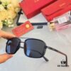 6931acbaccd8ab3d7afa1091 Cartier Double Bridge Sunglasses for Men, Stylish and Trendy Oversized Sun Glasses, Fashionable UV Protection Shades for Driving and Everyday Wear