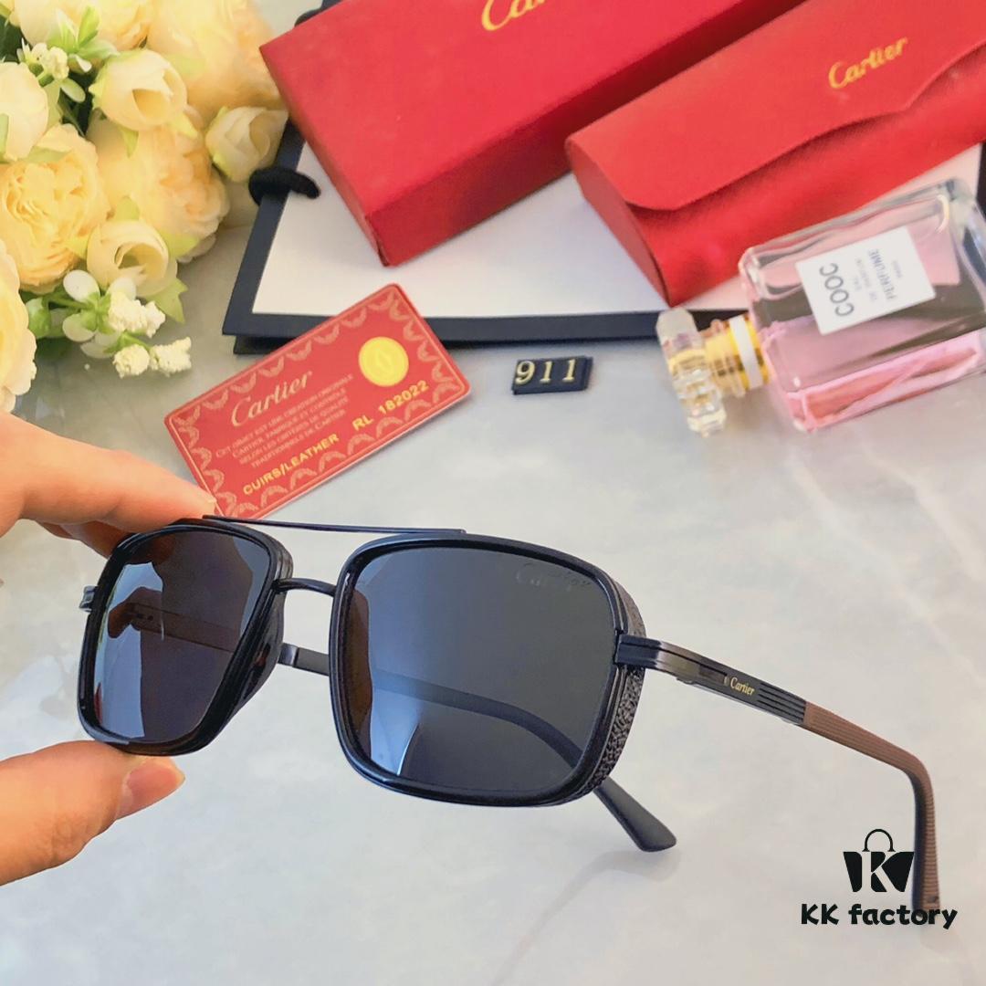 6931acbaccd8ab3d7afa1091 Cartier Double Bridge Sunglasses for Men, Stylish and Trendy Oversized Sun Glasses, Fashionable UV Protection Shades for Driving and Everyday Wear