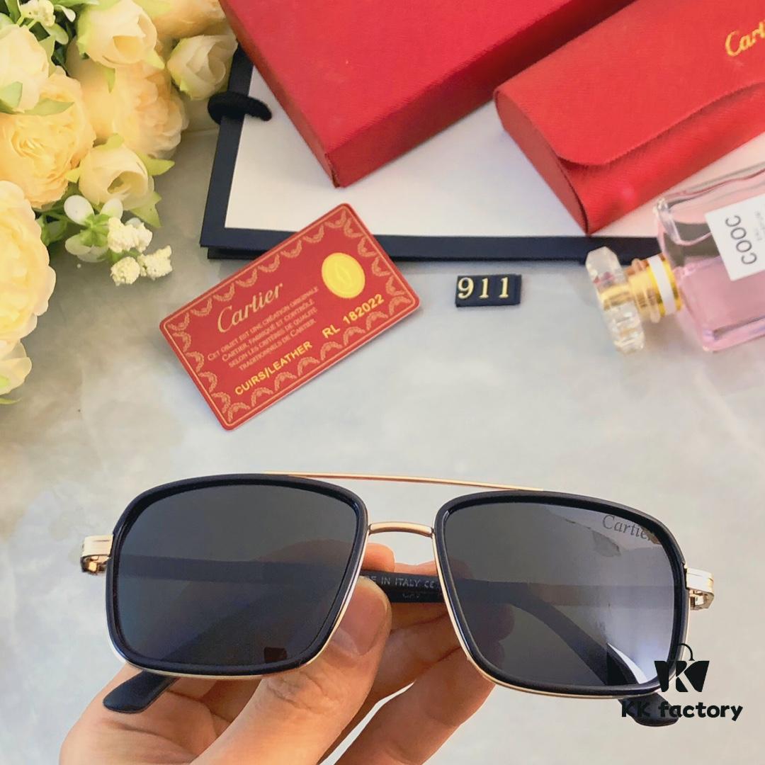 6931acbaccd8ab3d7afa1093 Cartier Double Bridge Sunglasses for Men, Stylish and Trendy Oversized Sun Glasses, Fashionable UV Protection Shades for Driving and Everyday Wear