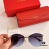 6931acbbccd8ab3d7afa109b Cartier Golden Plated Nylon Aviator Sunglasses - Sun Protection Model CT0398S Size 62□15-145