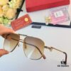 6931acc1ccd8ab3d7afa10eb Cartier Hong Kong Style Retro Chic Fashion Polygonal Sunglasses for Men, Stylish UV Protection Double-Bridge Sunglasses