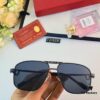6931acc1ccd8ab3d7afa10ed Cartier Hong Kong Style Retro Chic Fashion Polygonal Sunglasses for Men, Stylish UV Protection Double-Bridge Sunglasses