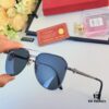 6931acc2ccd8ab3d7afa1107 Cartier 2024 New Large-Frame Sunglasses, Korean-Style Fashionable Sun Glasses, Metal Aviator Shades