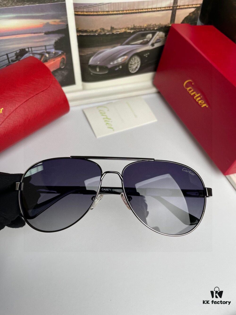 6931acc6ccd8ab3d7afa1142 Cartier Original Quality Unisex Polarized Sunglasses