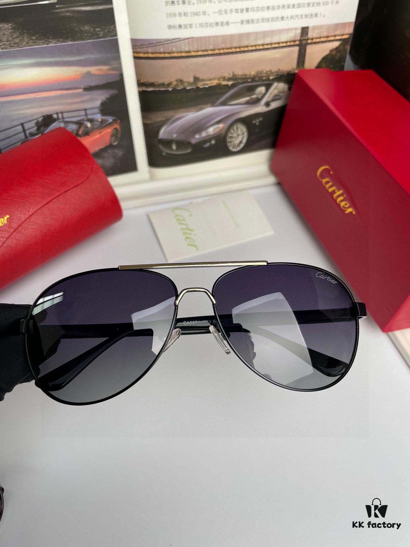 6931acc7ccd8ab3d7afa1143 Cartier Original Quality Unisex Polarized Sunglasses