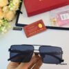 6931acc9ccd8ab3d7afa1165 Cartier New Fashion Frameless Sunglasses with Retro Leopard Head Decoration, Celebrity-Inspired Square Sunglasses for UV Protection