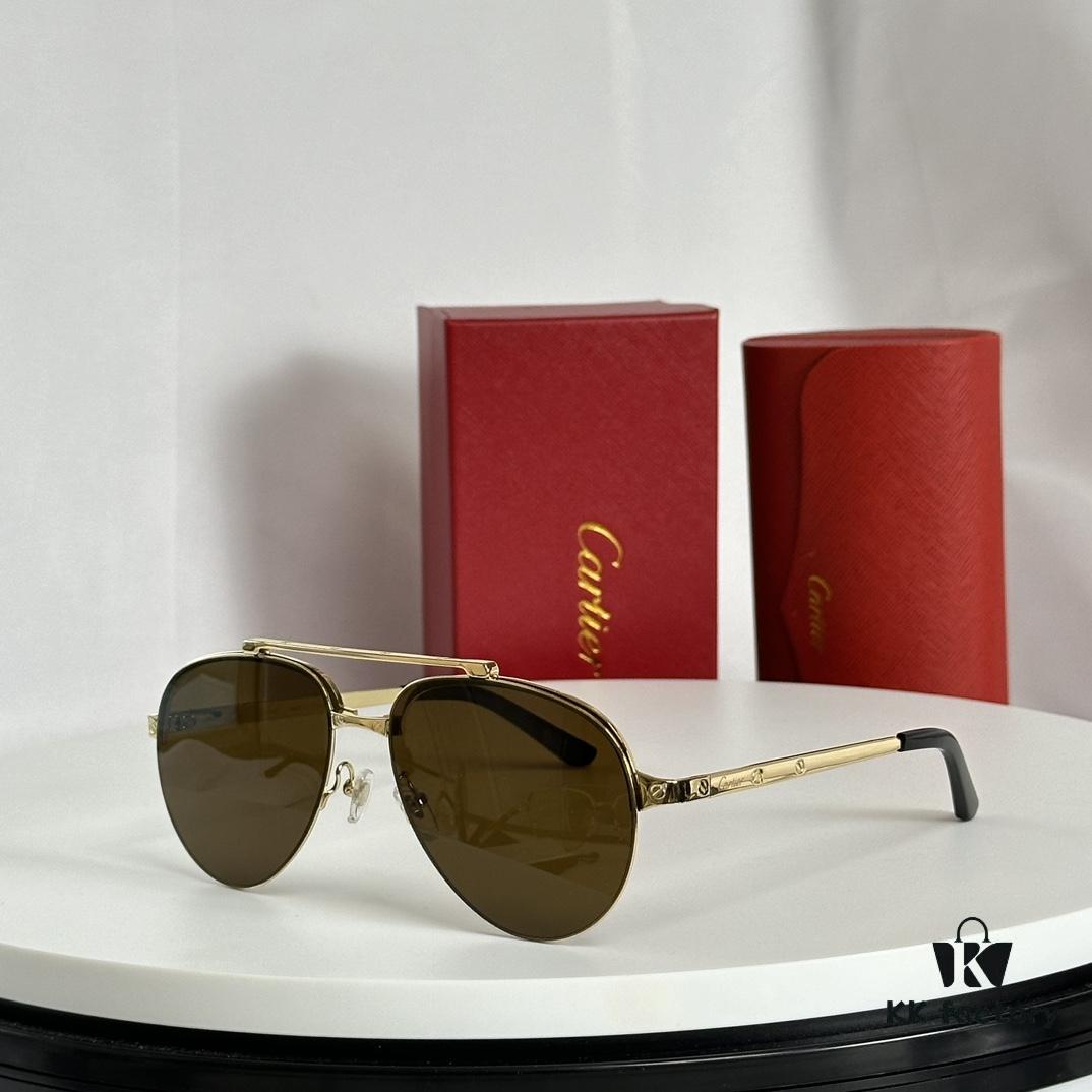 6931accdccd8ab3d7afa11a0 120 Cartier Official Website Original One-to-One Replica, MODEL: CT0354/S, Size: 61-15-145