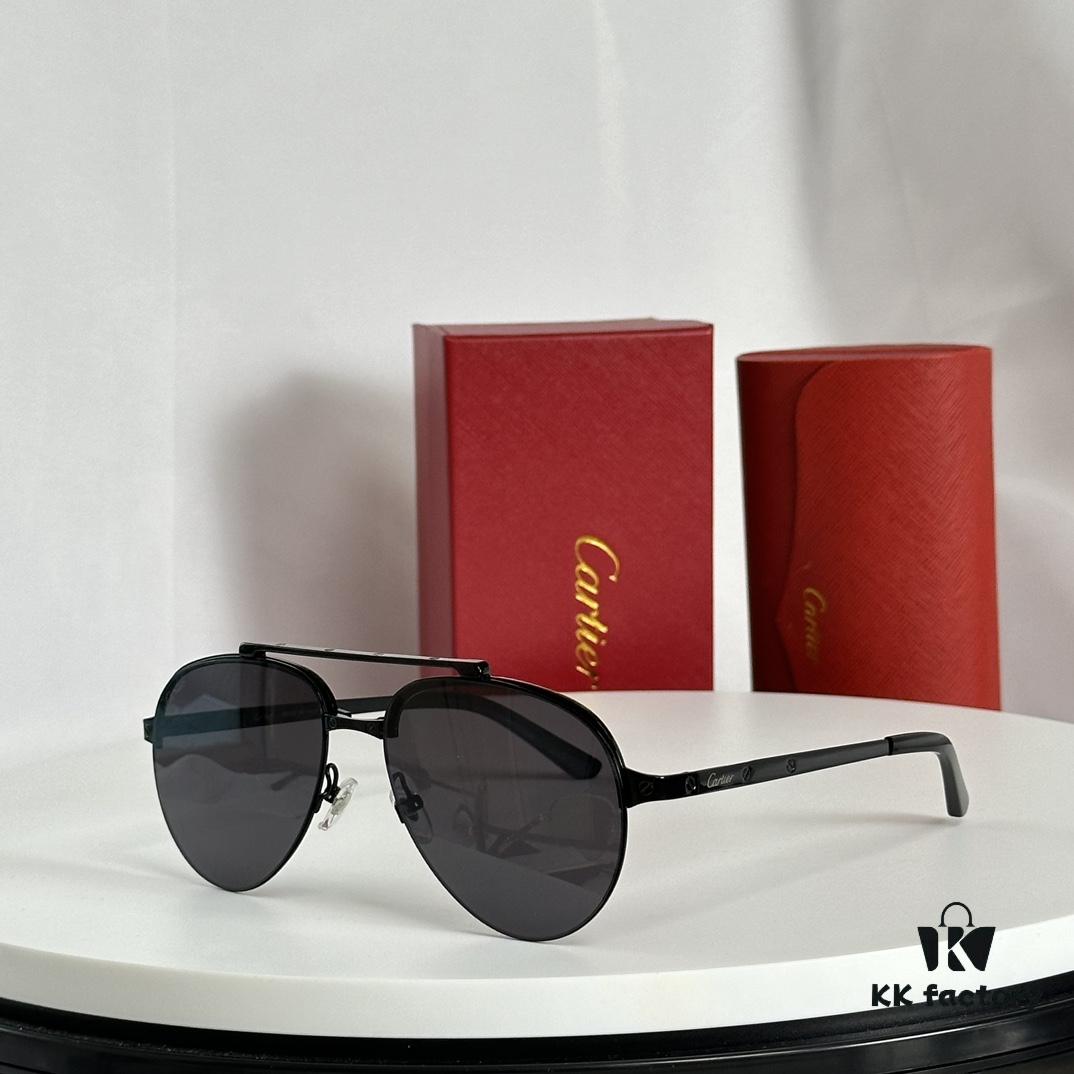 6931accdccd8ab3d7afa11a1 120 Cartier Official Website Original One-to-One Replica, MODEL: CT0354/S, Size: 61-15-145