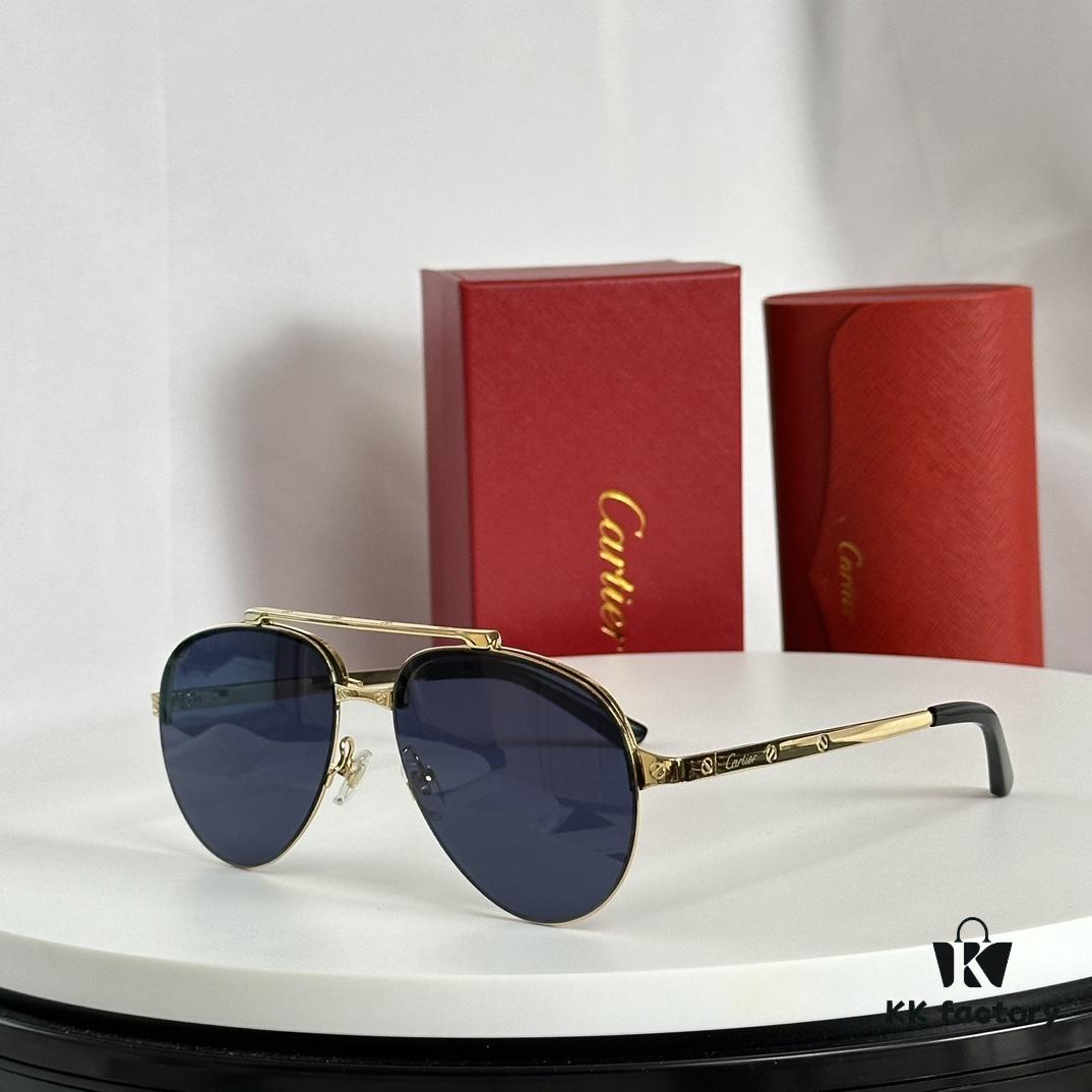 6931accdccd8ab3d7afa11a3 120 Cartier Official Website Original One-to-One Replica, MODEL: CT0354/S, Size: 61-15-145