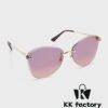 6931acceccd8ab3d7afa11ae 110 Cartier Golden Plated Nylon Round Cat-Eye Sunglasses Sun Protection Model CT0398S Size: 62□15-145