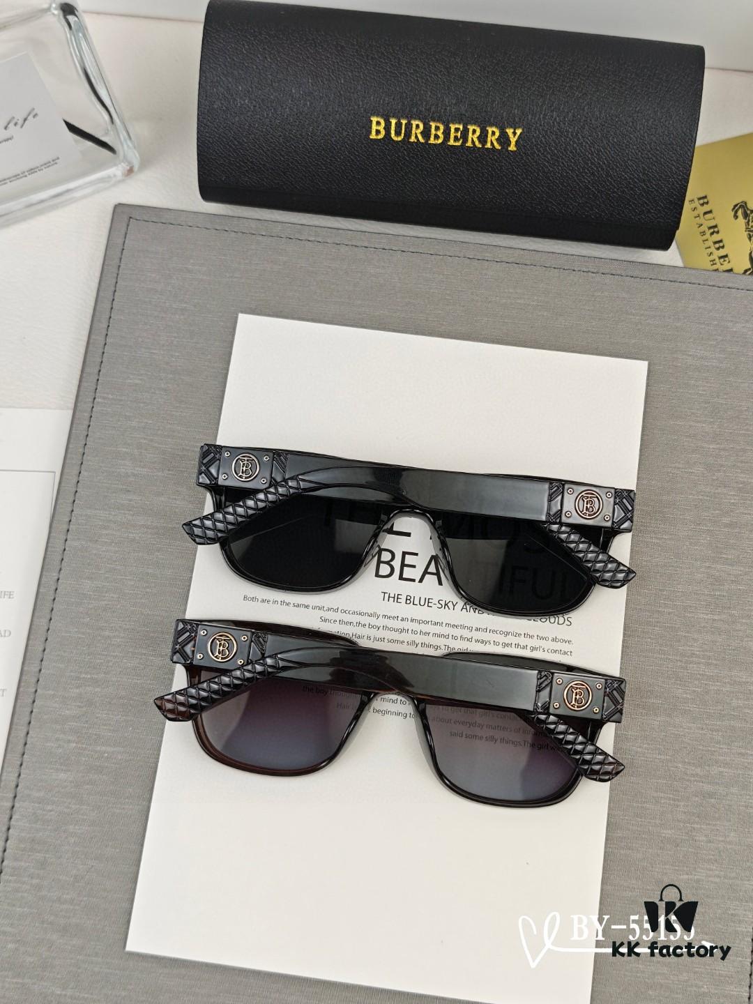 6931acd0ccd8ab3d7afa11cb Burberry | Polarized Sunglasses with TR Frame, Lightweight and Comfortable – Model 55155