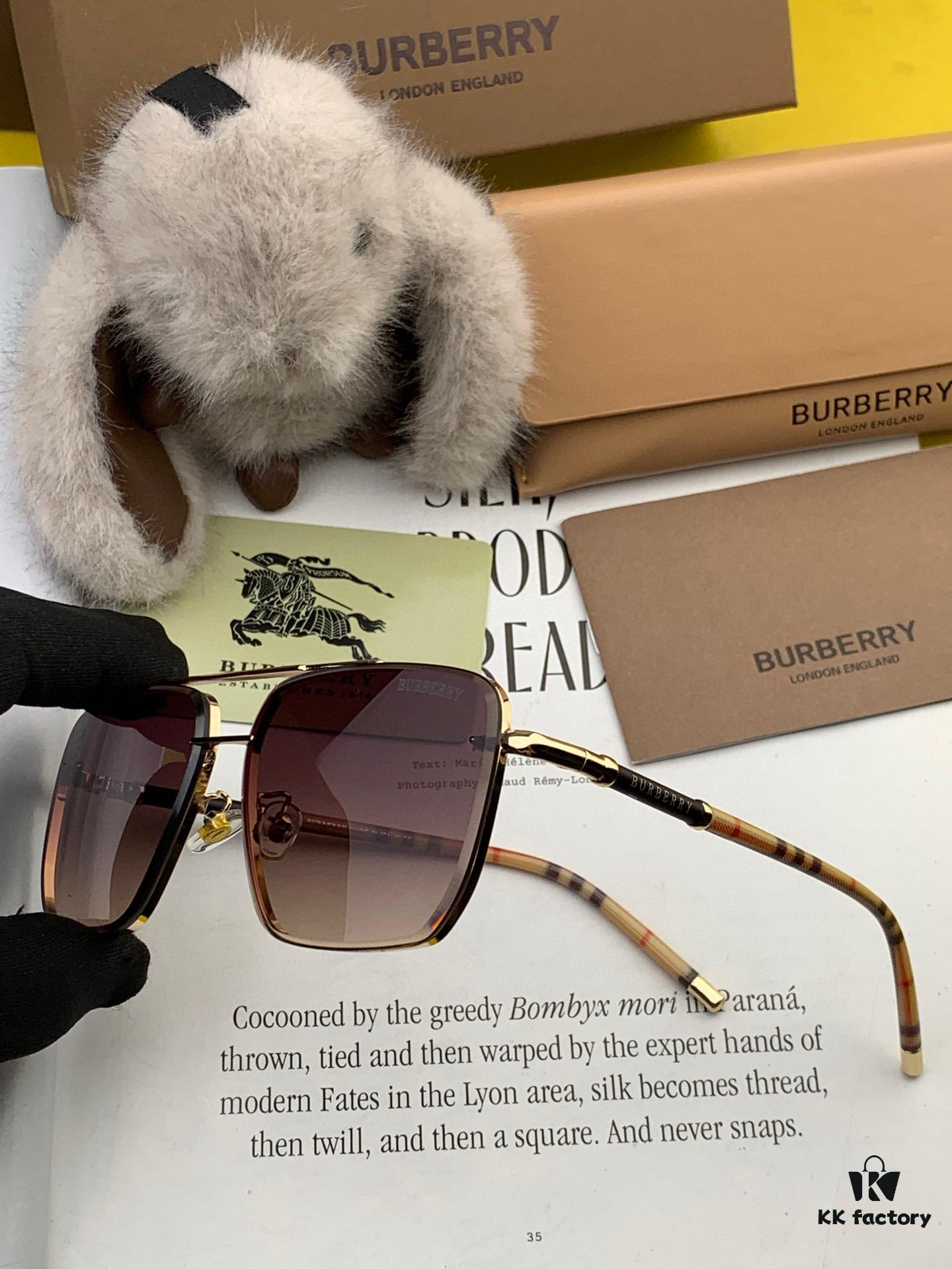 6931acd2ccd8ab3d7afa11f1 BURBERRY Men's Sunglasses, Authentic Round 'Bug-Eye' Design, High-Quality Unisex Style, Flattering Fit, New Arrival B62306