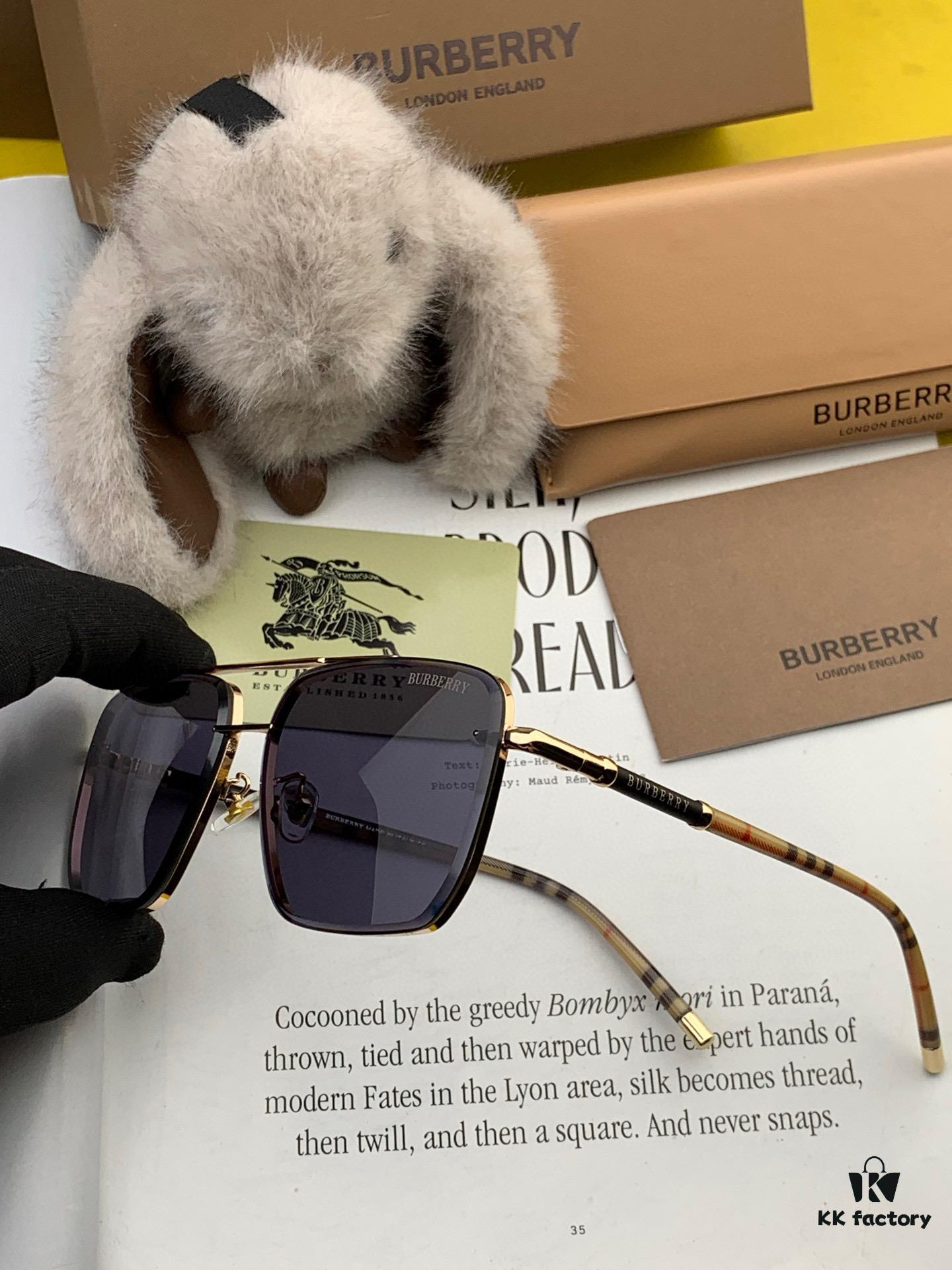 6931acd2ccd8ab3d7afa11f2 BURBERRY Men's Sunglasses, Authentic Round 'Bug-Eye' Design, High-Quality Unisex Style, Flattering Fit, New Arrival B62306