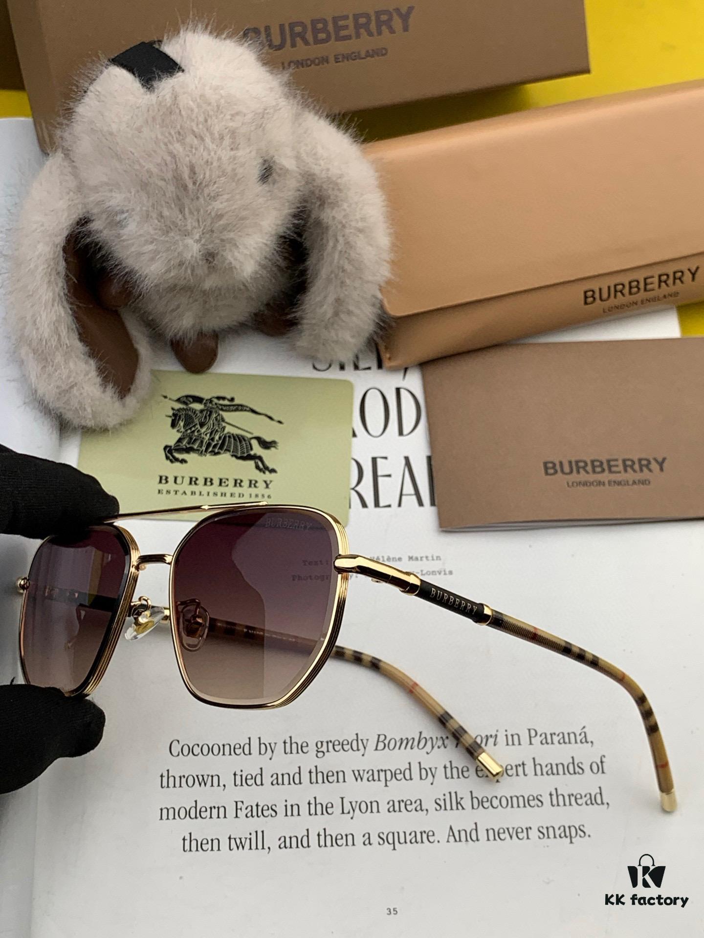 6931acd3ccd8ab3d7afa11fa BURBERRY Men's Sunglasses Original Frog Style High-Quality Unisex Design New Arrival Model B62306