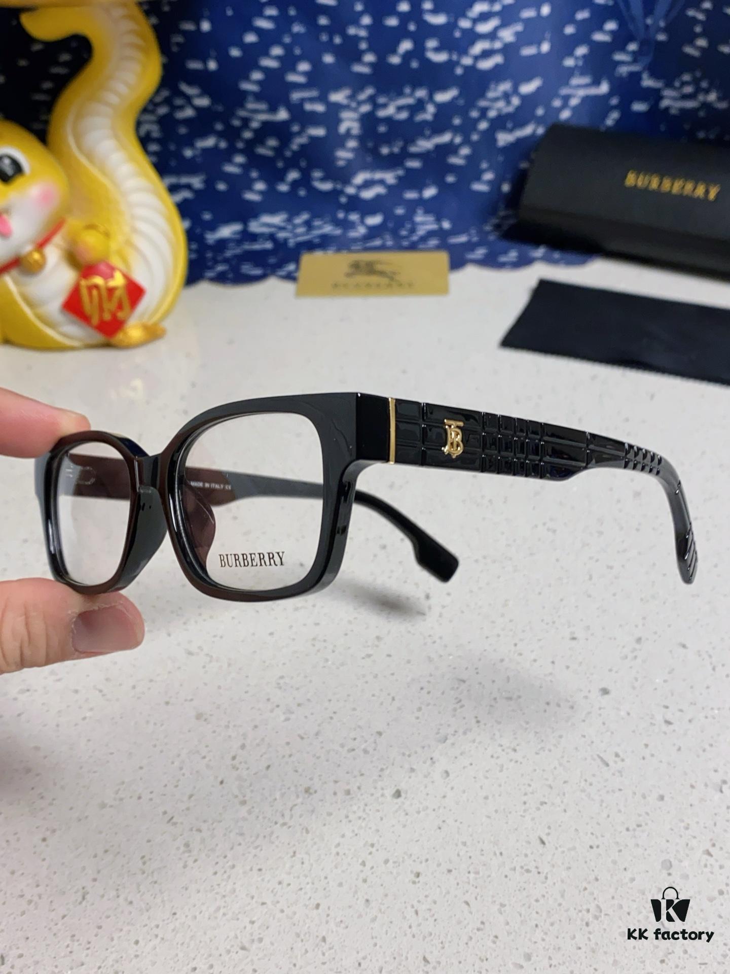 6931acd4ccd8ab3d7afa120d Burberry 2025 New Arrival High-Aesthetic Women's Eyeglass Frame, Large Frame Prescription-Compatible, Blue Light Blocking, Non-Powered Glasses for Daily Wear, Slimming Effect