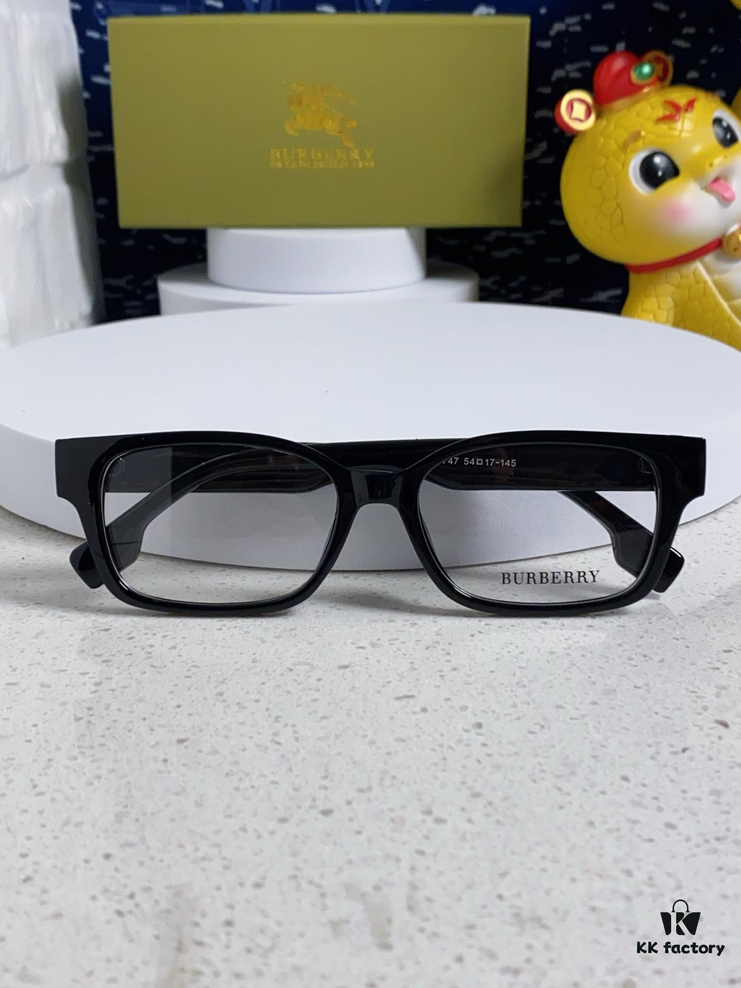 6931acd4ccd8ab3d7afa1210 Burberry 2025 New Arrival High-Aesthetic Women's Eyeglass Frame, Large Frame Prescription-Compatible, Blue Light Blocking, Non-Powered Glasses for Daily Wear, Slimming Effect