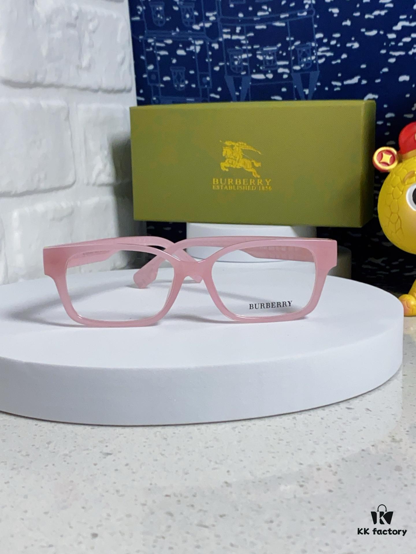 6931acd6ccd8ab3d7afa1229 Burberry 2025 New Arrival High-Aesthetic Eyeglass Frame for Women, Large Frame Prescription-Compatible Optical Glasses, Blue Light Blocking, Non-Prescription Lens Ready, Slimming Effect