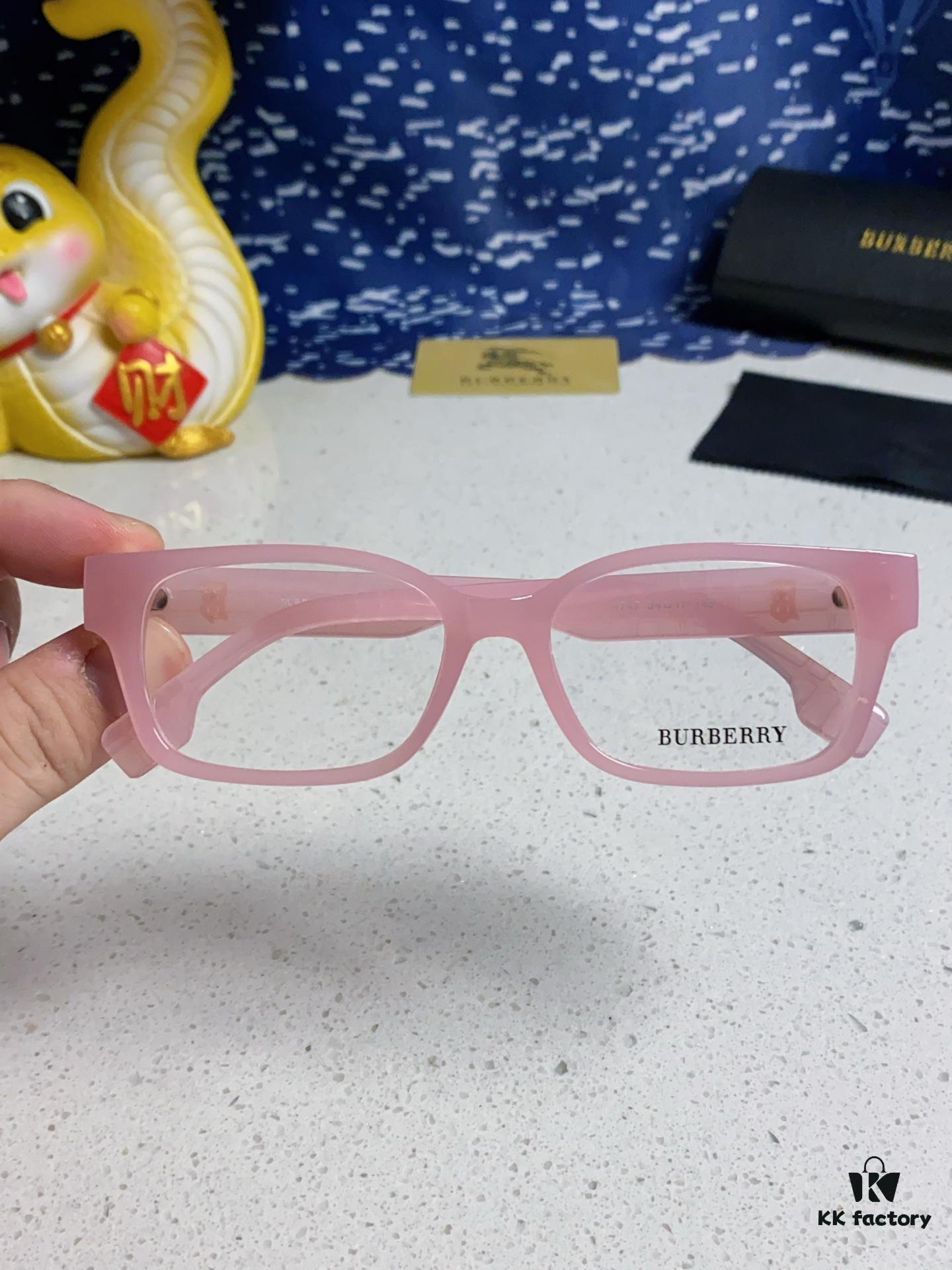 6931acd6ccd8ab3d7afa122b Burberry 2025 New Arrival High-Aesthetic Eyeglass Frame for Women, Large Frame Prescription-Compatible Optical Glasses, Blue Light Blocking, Non-Prescription Lens Ready, Slimming Effect