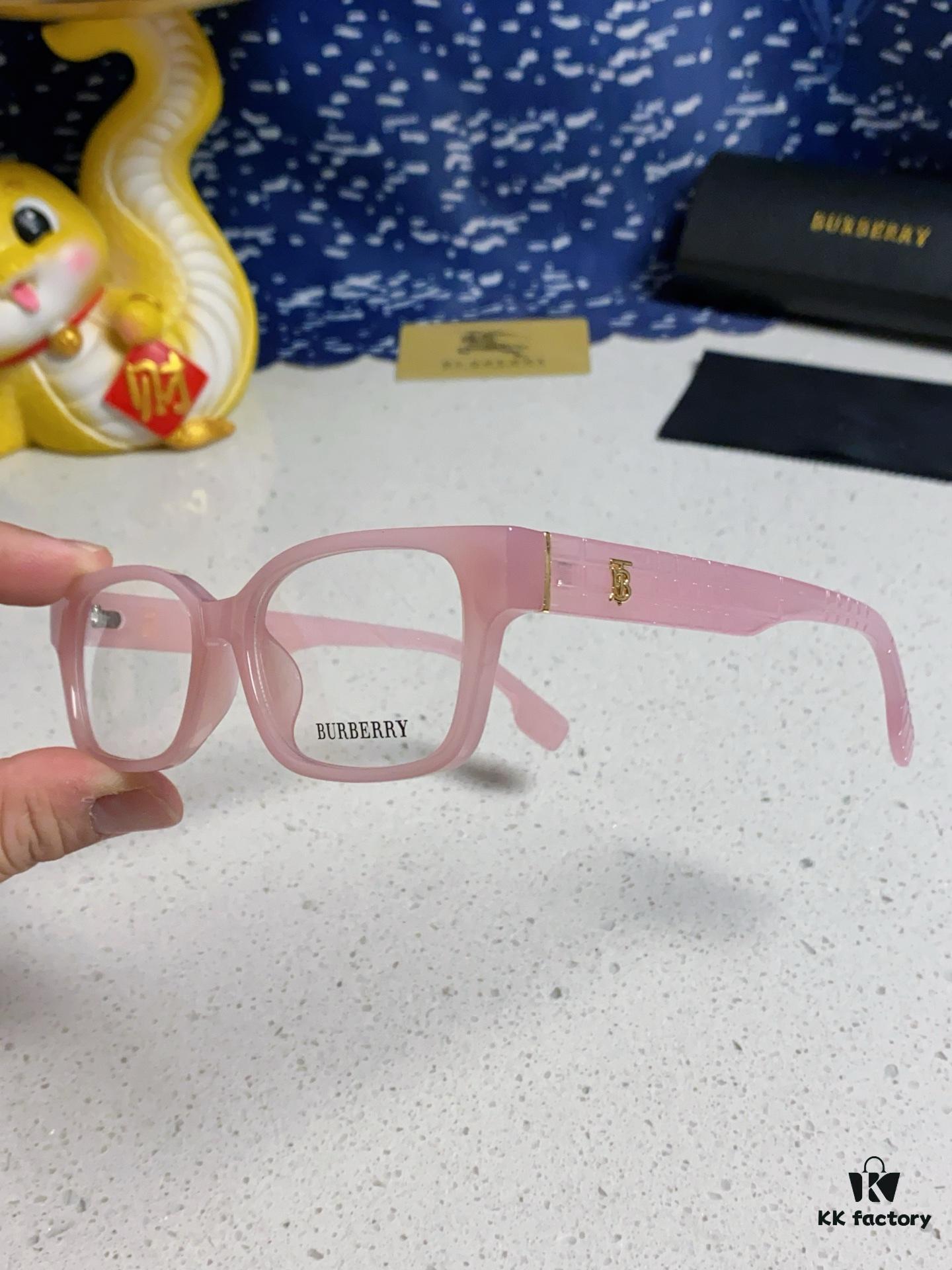 6931acd6ccd8ab3d7afa122d Burberry 2025 New Arrival High-Aesthetic Eyeglass Frame for Women, Large Frame Prescription-Compatible Optical Glasses, Blue Light Blocking, Non-Prescription Lens Ready, Slimming Effect