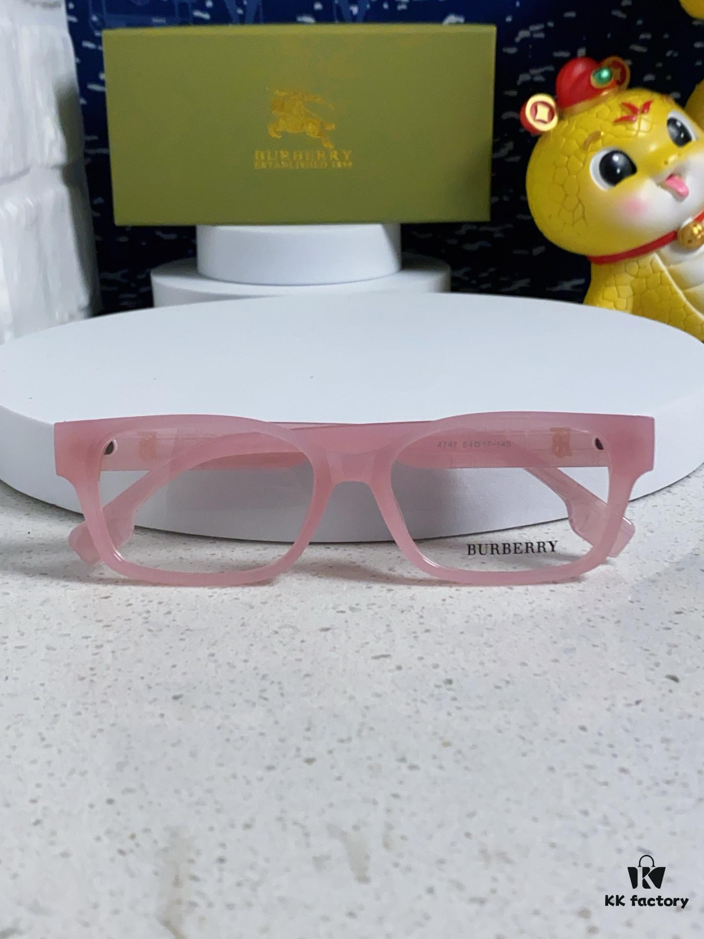 6931acd7ccd8ab3d7afa1230 Burberry 2025 New Arrival High-Aesthetic Eyeglass Frame for Women, Large Frame Prescription-Compatible Optical Glasses, Blue Light Blocking, Non-Prescription Lens Ready, Slimming Effect
