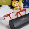 6931acd7ccd8ab3d7afa123a Burberry 2025 New Arrival High-Beauty Eyeglass Frame for Women, Large Frame Prescription-Compatible Glasses, Blue Light Blocking, Non-Powered Lens, Slimming Effect