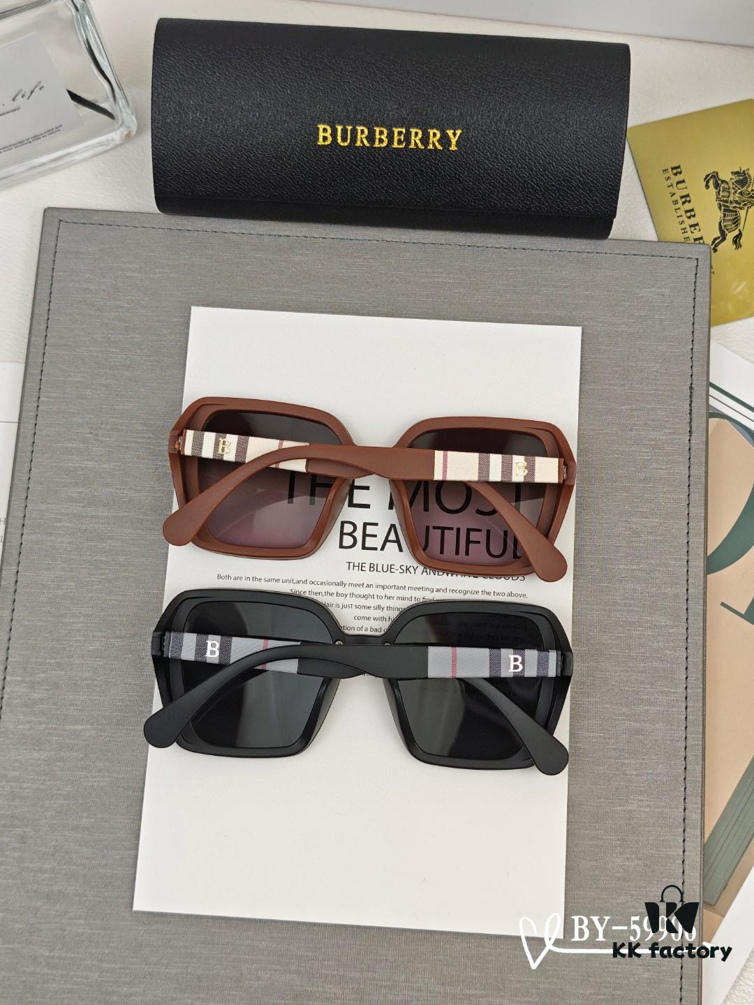 6931acd8ccd8ab3d7afa1246 Burberry - New Model Sunglasses, Celebrity Style, Polarized TR Lightweight Frame with PL Lens, Fashionable and Comfortable for Travel, Driving, and Daily Wear