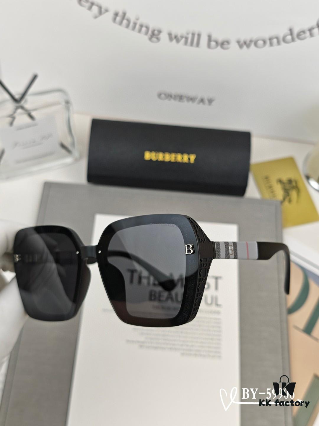 6931acd8ccd8ab3d7afa1247 Burberry - New Model Sunglasses, Celebrity Style, Polarized TR Lightweight Frame with PL Lens, Fashionable and Comfortable for Travel, Driving, and Daily Wear