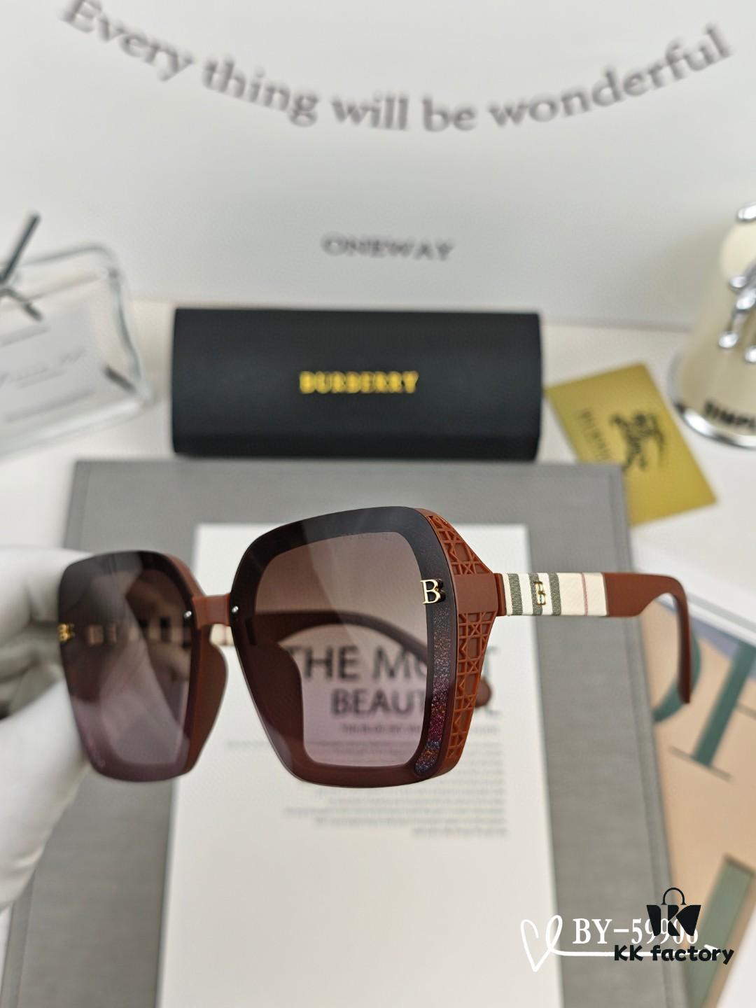 6931acd8ccd8ab3d7afa1248 Burberry - New Model Sunglasses, Celebrity Style, Polarized TR Lightweight Frame with PL Lens, Fashionable and Comfortable for Travel, Driving, and Daily Wear