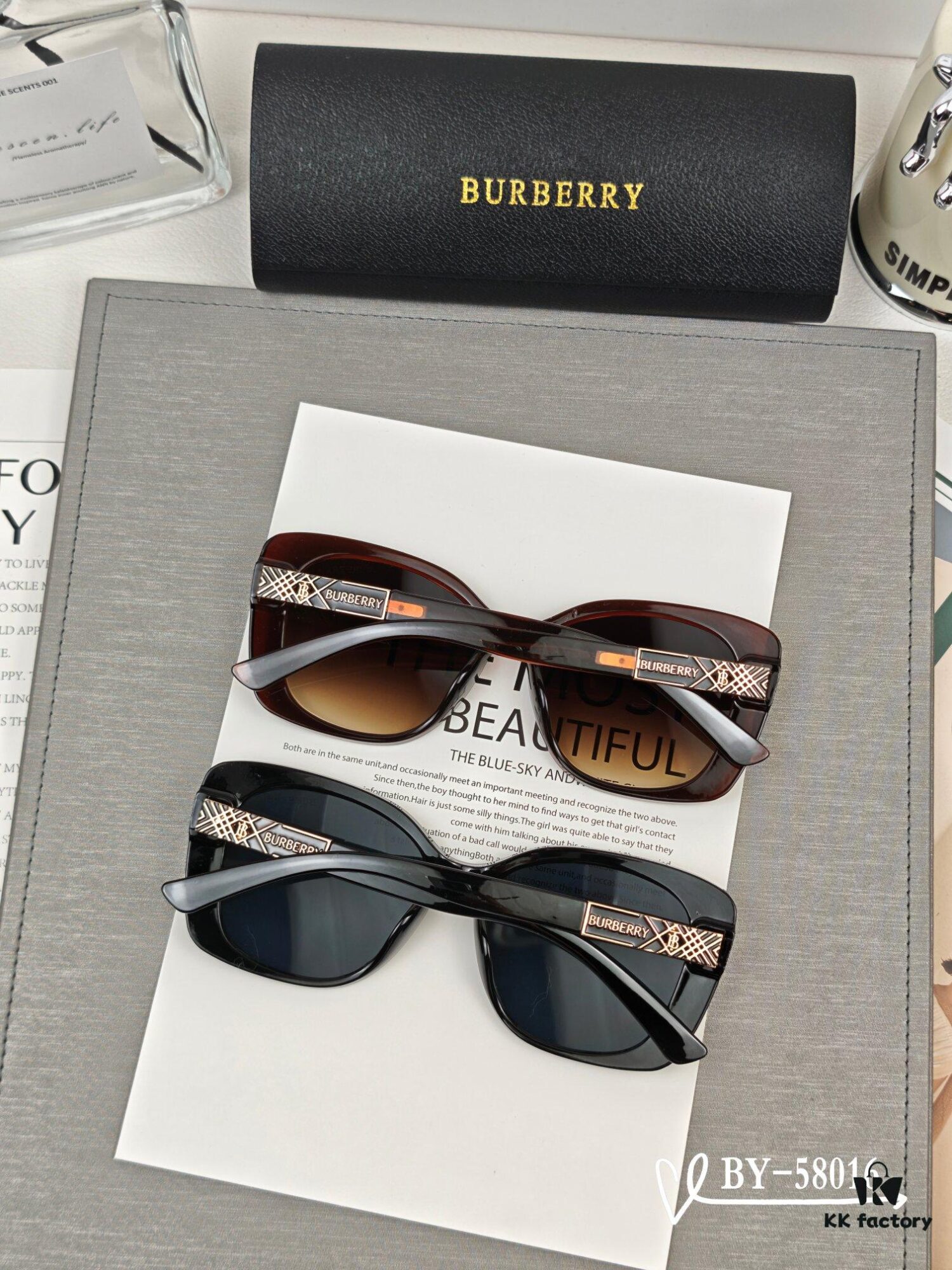 6931acd9ccd8ab3d7afa1258 Burberry - Polaroid Resin Polarized Sunglasses with TR Frame, Lightweight and Comfortable, Size 61-15-150, Fashionable Star-Style Sunglasses for Travel and Daily Wear