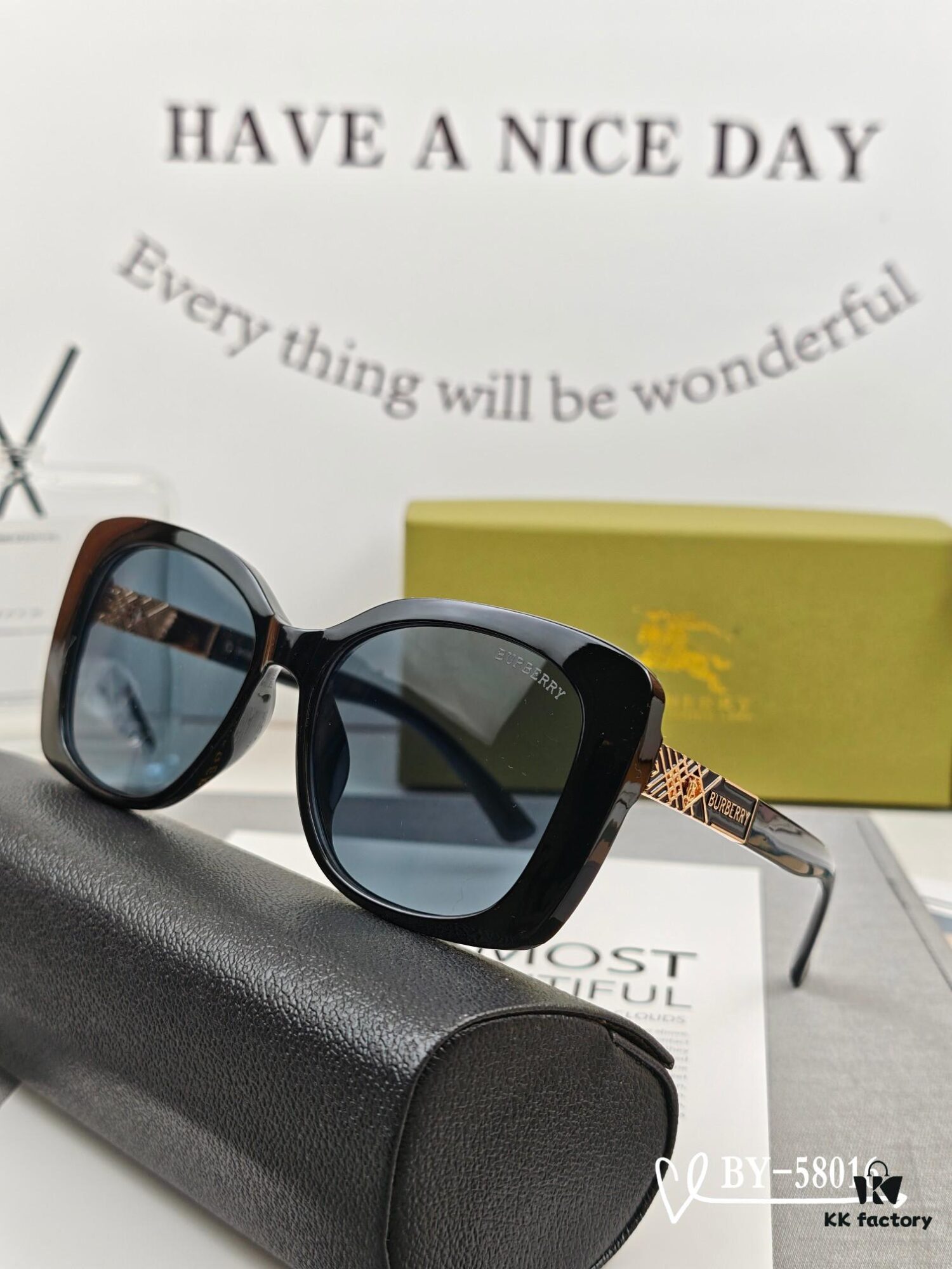 6931acdaccd8ab3d7afa1259 Burberry - Polaroid Resin Polarized Sunglasses with TR Frame, Lightweight and Comfortable, Size 61-15-150, Fashionable Star-Style Sunglasses for Travel and Daily Wear