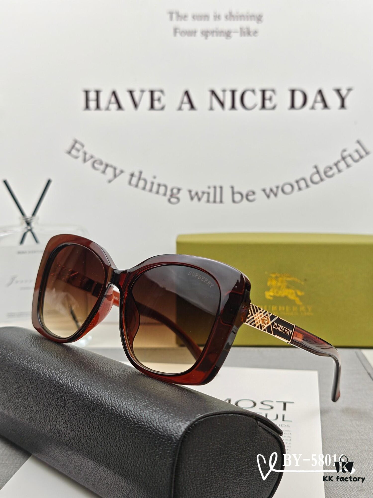 6931acdaccd8ab3d7afa125a Burberry - Polaroid Resin Polarized Sunglasses with TR Frame, Lightweight and Comfortable, Size 61-15-150, Fashionable Star-Style Sunglasses for Travel and Daily Wear