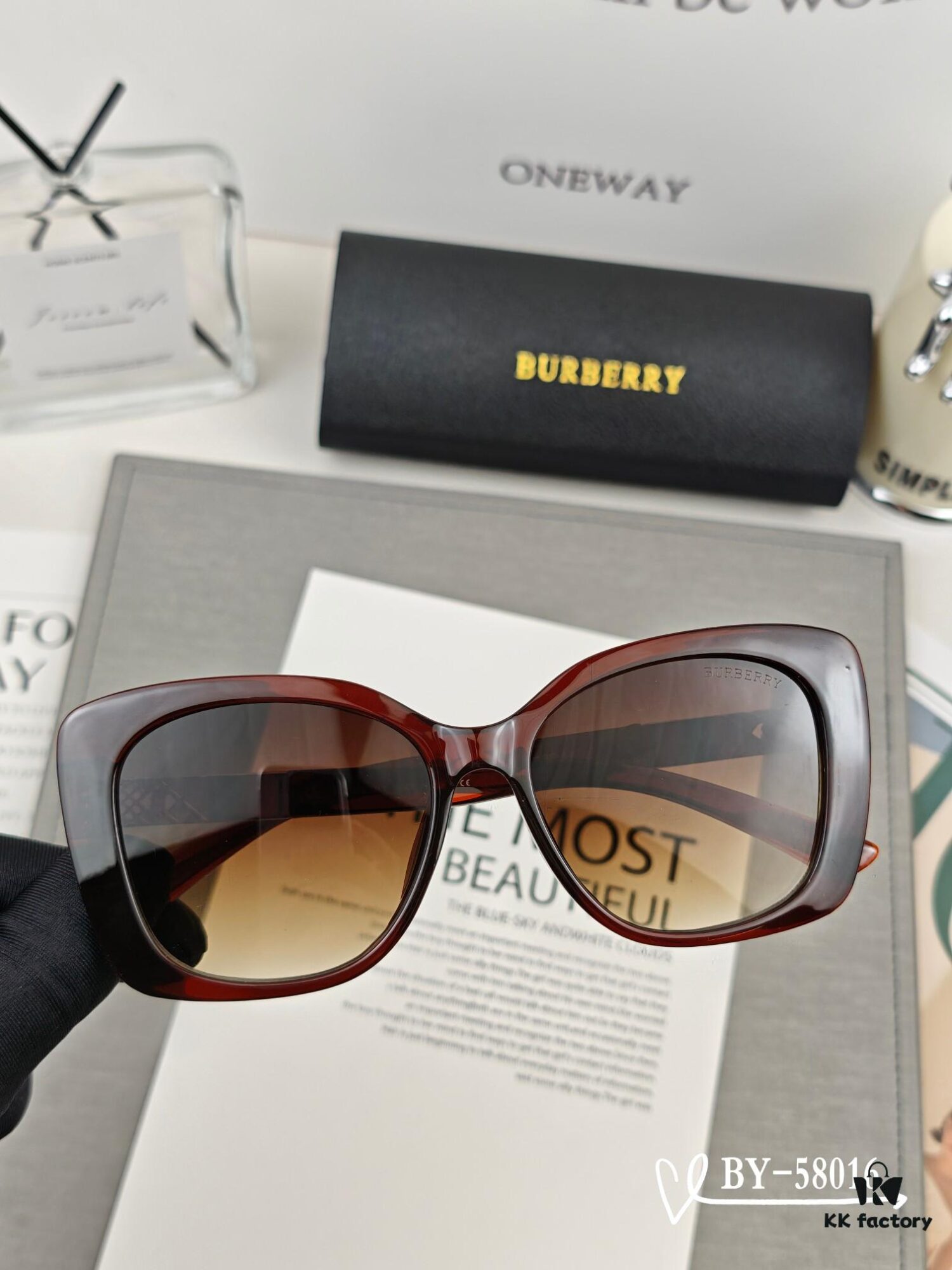 6931acdaccd8ab3d7afa125c Burberry - Polaroid Resin Polarized Sunglasses with TR Frame, Lightweight and Comfortable, Size 61-15-150, Fashionable Star-Style Sunglasses for Travel and Daily Wear
