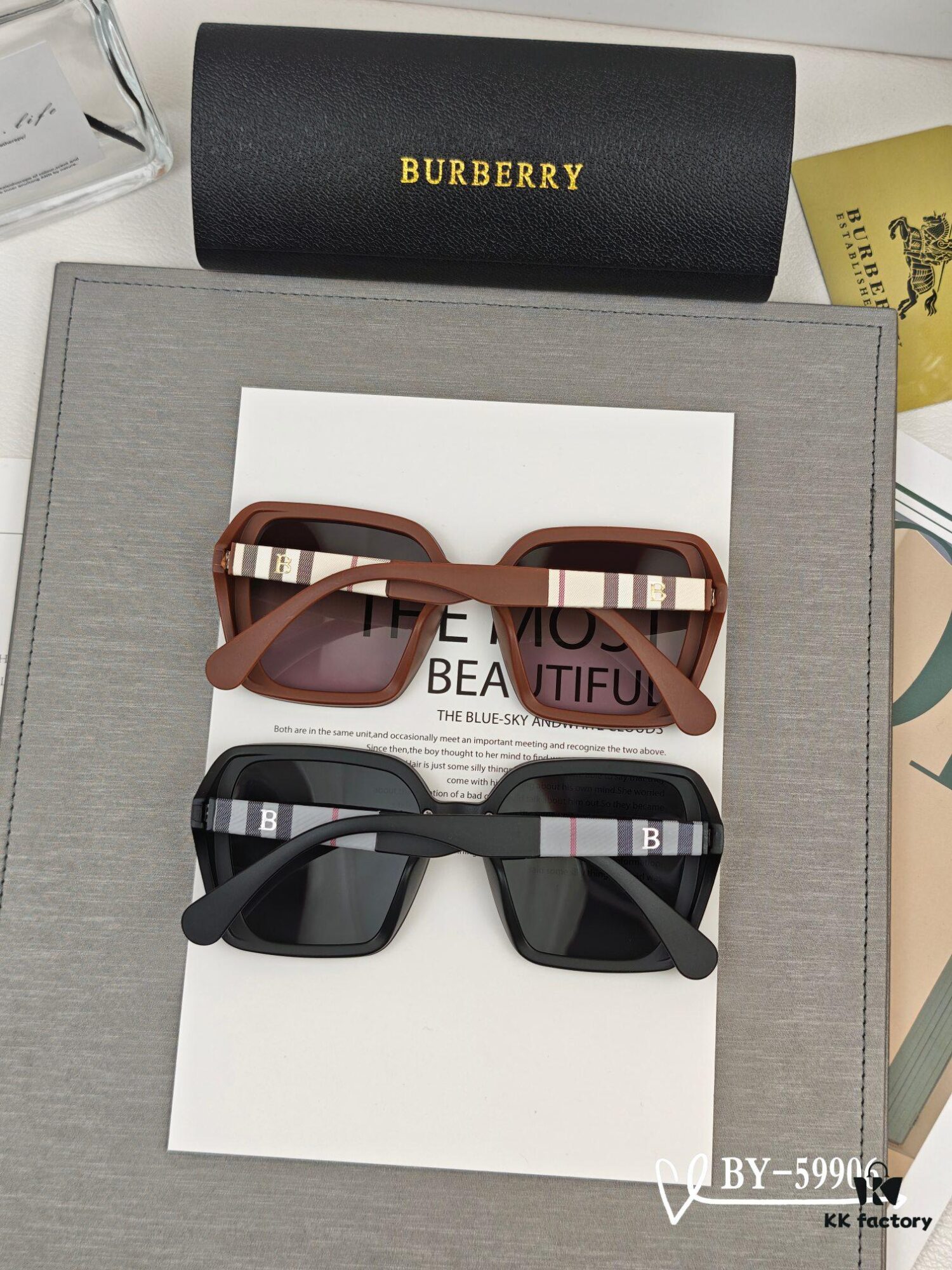6931acdbccd8ab3d7afa1273 Burberry - New Arrival Sunglasses, Celebrity Style with Polarized Lenses, Lightweight TR Frame for Comfortable Wear