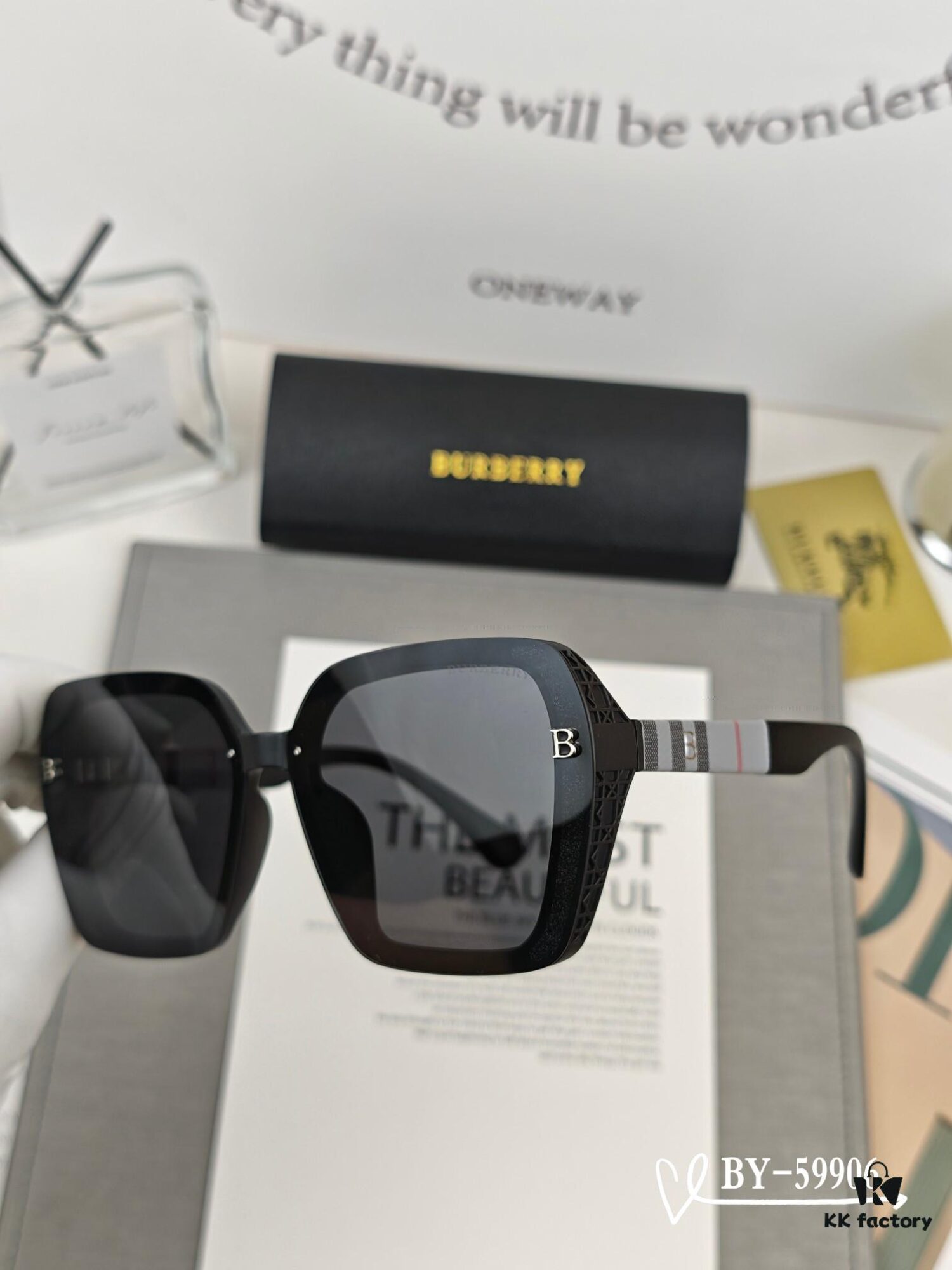 6931acdbccd8ab3d7afa1274 Burberry - New Arrival Sunglasses, Celebrity Style with Polarized Lenses, Lightweight TR Frame for Comfortable Wear