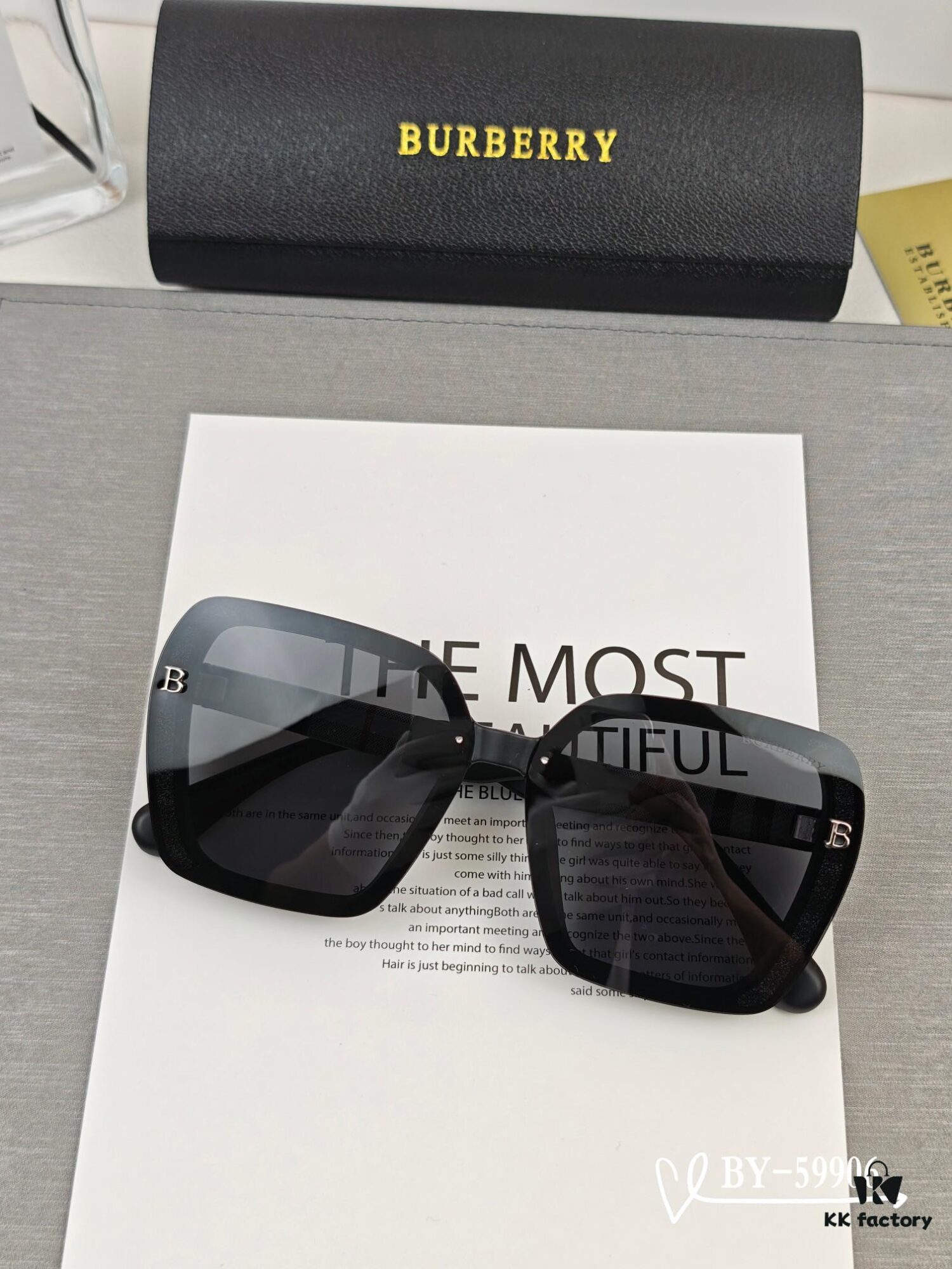 6931acdbccd8ab3d7afa1276 Burberry - New Arrival Sunglasses, Celebrity Style with Polarized Lenses, Lightweight TR Frame for Comfortable Wear