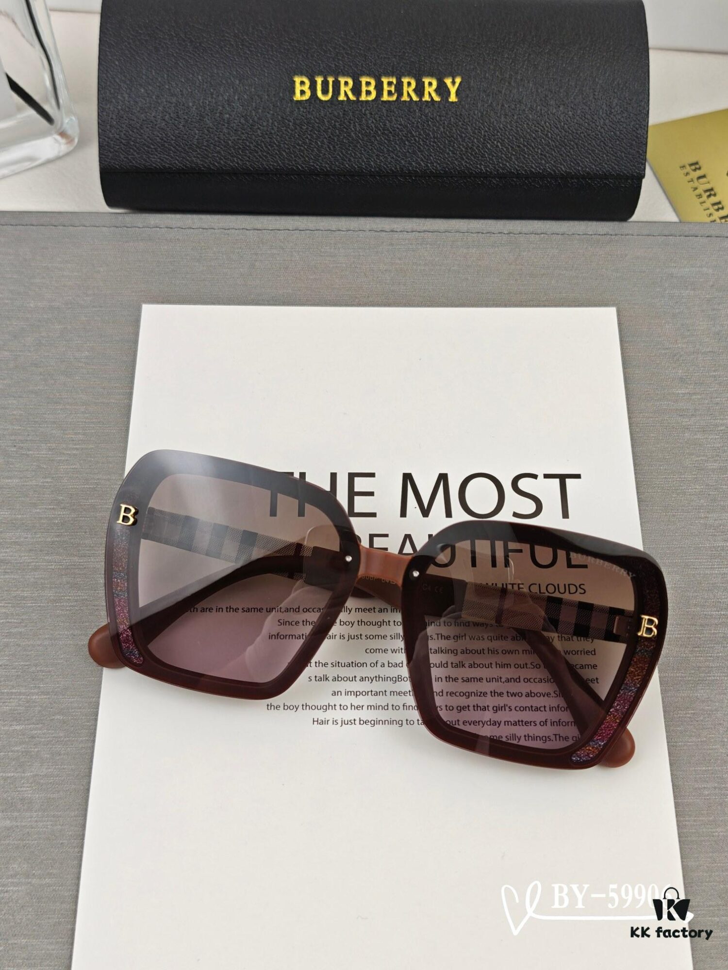 6931acdbccd8ab3d7afa1277 Burberry - New Arrival Sunglasses, Celebrity Style with Polarized Lenses, Lightweight TR Frame for Comfortable Wear