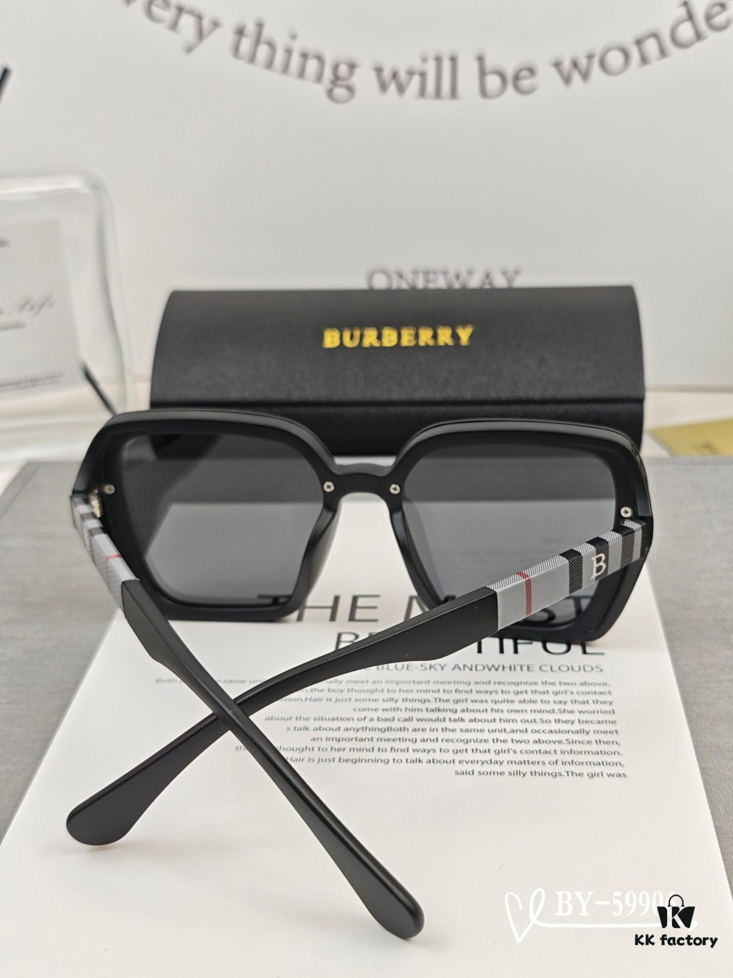 6931acdcccd8ab3d7afa1279 Burberry - New Arrival Sunglasses, Celebrity Style with Polarized Lenses, Lightweight TR Frame for Comfortable Wear