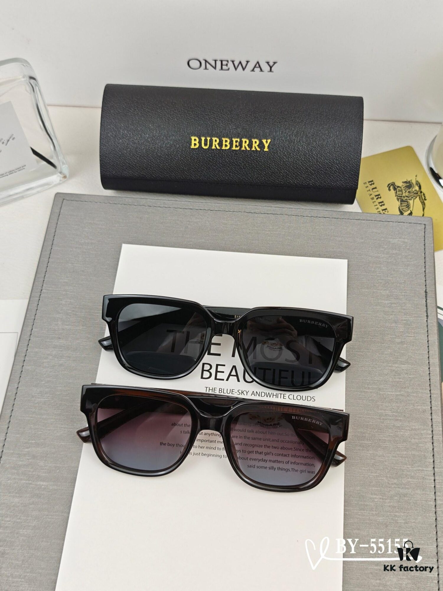6931acdcccd8ab3d7afa127b Burberry New Arrival Sunglasses, Polarized TR Lightweight Frame, Celebrity Style, Model: 55155