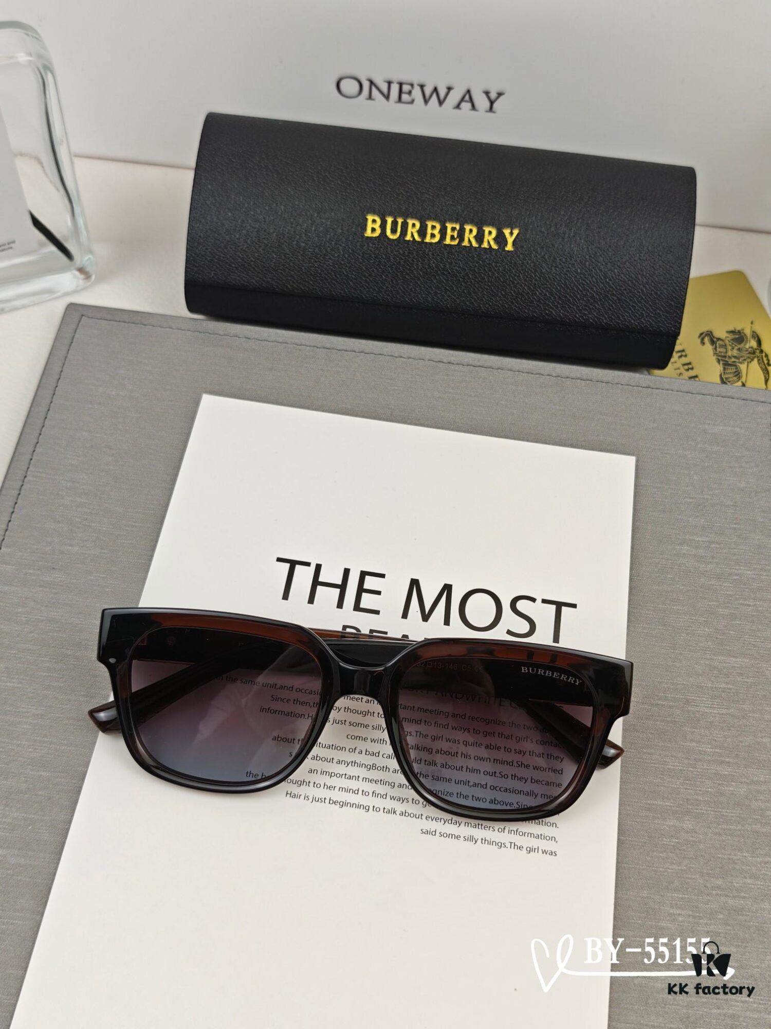 6931acdcccd8ab3d7afa127f Burberry New Arrival Sunglasses, Polarized TR Lightweight Frame, Celebrity Style, Model: 55155
