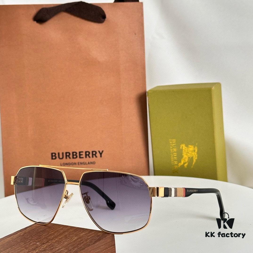 6931acdcccd8ab3d7afa1283 Burberry BE4212 Men's Pattern Aviator Sunglasses, Genuine Authentic, Size: 60□15-140