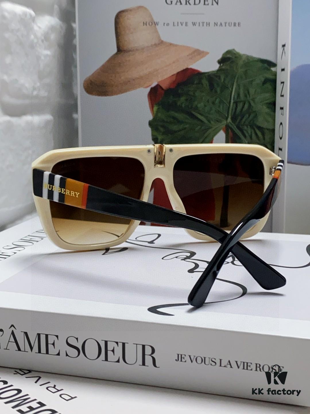 6931ace8ccd8ab3d7afa1306 Burberry 2024 Influencer Favorite Unisex Fashion Sunglasses, Large-Frame UV Protection Sun Glasses for Women, Stylish Driving Shades