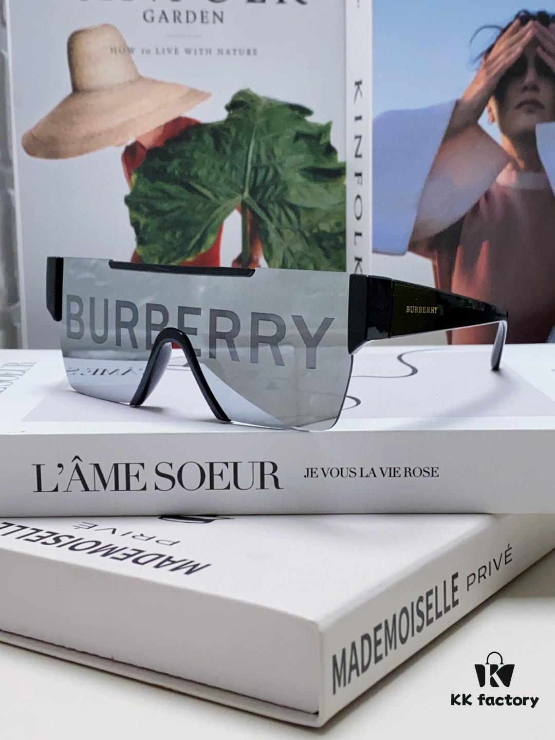6931aceeccd8ab3d7afa1364 New Arrival Burberry Letter Print Sunglasses BE4291 Unisex Fashion Shades